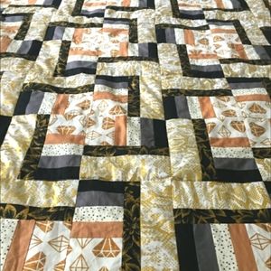 Handmade patchwork quilt